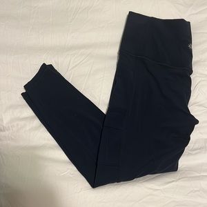 Athleta Navy Medium 7/8 Leggings